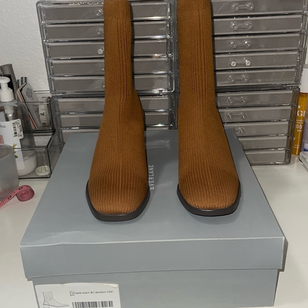 Everlane re knit glove boot
